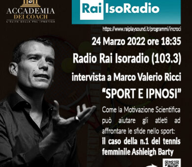 Rai Isoradio: intervista a Marco Valerio Ricci