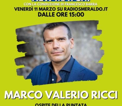Radiosmeraldo: intervista a Marco Valerio Ricci