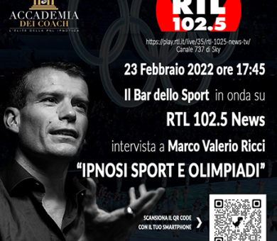 RTL 102,5: intervista a Marco Valerio Ricci